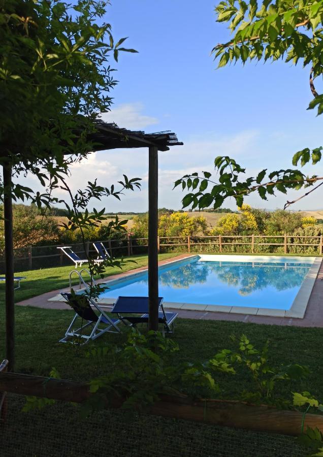 Villa Podere Cartaio Bio Estate Pool Airc San Rocco a Pilli Exterior foto